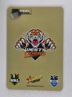 NRL 2012 Champions Gold Parallel Card #185 Chris Heighington Wests Tigers