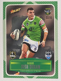 NRL 2012 Champions Peeled Parallel Card #16 Josh Dugan Canberra Raiders