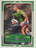 NRL 2012 Champions Peeled Parallel Card #19 Joel Thompson Canberra Raiders