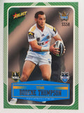 NRL 2012 Champions Peeled Parallel Card #58 Bodene Thompson Gold Coast Titans