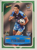 NRL 2012 Champions Peeled Parallel Card #59 Kevin Gordon Gold Coast Titans