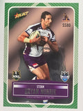 NRL 2012 Champions Peeled Parallel Card #80 Bryan Norrie Melbourne Storm