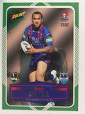 NRL 2012 Champions Peeled Parallel Card #92 Zeb Taia Newcastle Knights
