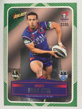 NRL 2012 Champions Peeled Parallel Card #95 Ryan Stig Newcastle Knights