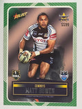 NRL 2012 Champions Peeled Parallel Card #99 Matt Bowen North Queensland Cowboys