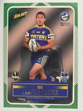 NRL 2012 Champions Peeled Parallel Card #117 Taniela Lasalo Parramatta Eels