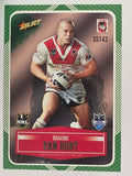 NRL 2012 Champions Peeled Parallel Card #143 Dan Hunt St George Illawarra Dragons