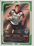 NRL 2012 Champions Peeled Parallel Card #185 Chris Heighington Wests Tigers