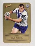 NRL 2012 Champions Gold Parallel Card #32 Josh Morris Canterbury Bankstown Bulldogs