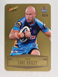 NRL 2012 Champions Gold Parallel Card #53 Luke Bailey Gold Coast Titans