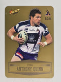 NRL 2012 Champions Gold Parallel Card #84 Anthony Quinn Melbourne Storm