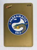 NRL 2012 Champions Gold Parallel Card #109 Parramatta Eels Logo