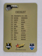 NRL 2012 Champions Gold Parallel Card #109 Parramatta Eels Logo