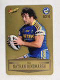 NRL 2012 Champions Gold Parallel Card #110 Nathan Hindmarsh Parramatta Eels