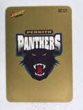 NRL 2012 Champions Gold Parallel Card #121 Penrith Panthers Logo