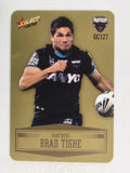 NRL 2012 Champions Gold Parallel Card #127 Brad Tighe Penrith Panthers