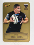 NRL 2012 Champions Gold Parallel Card #130 Travis Burns Penrith Panthers