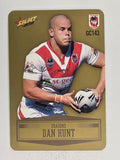 NRL 2012 Champions Gold Parallel Card #143 Dan Hunt St George Illawarra Dragons