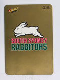 NRL 2012 Champions Gold Parallel Card #145 South Sydney Rabbitohs Logo