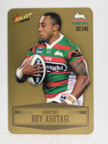 NRL 2012 Champions Gold Parallel Card #146 Roy Asotasi South Sydney Rabbitohs