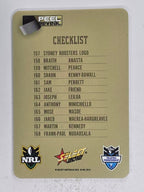 NRL 2012 Champions Gold Parallel Card #157 Sydney Roosters Logo