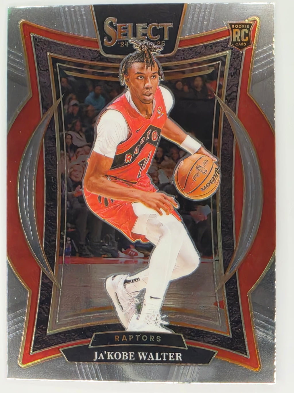NBA Select 24-25 | Concourse Card | #096 | Ja'kobe Walter | Toronto Raptors | Rookie Card