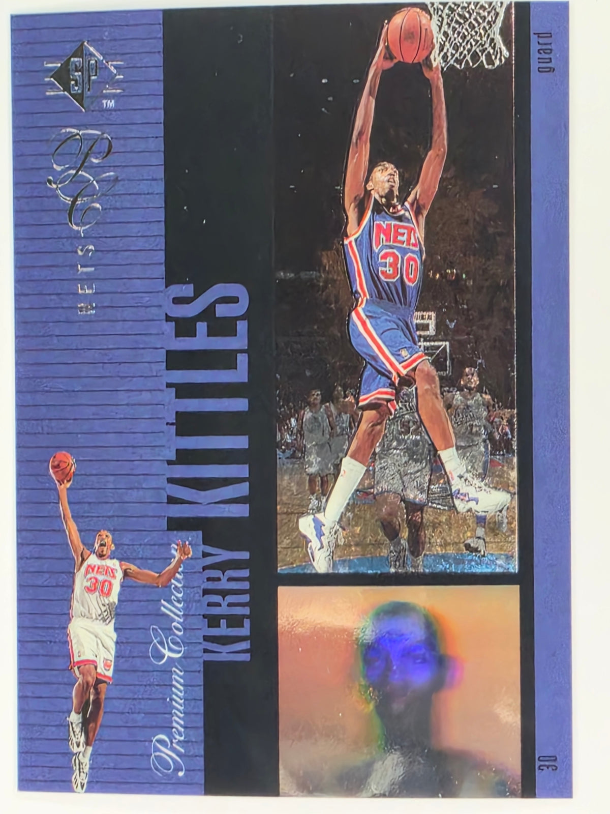 NBA 1996-97 Upper Deck SP Premium Collection - Kerry Kittles - New Jersey Nets - Card #PC24