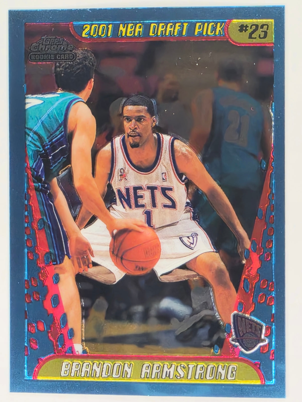 NBA 2001-02 Topps Chrome Rookie - Brandon Armstrong - New Jersey Nets - Card #151