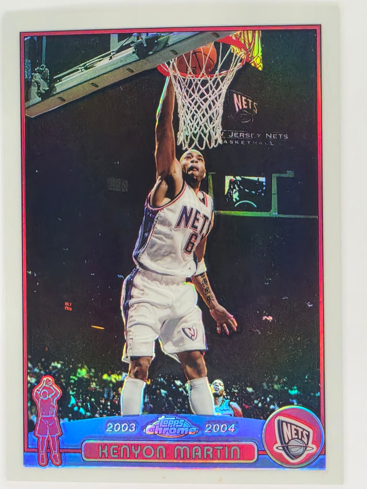 NBA Topps Chrome 03-04 | Refractor | #18 | Kenyon Martin | New Jersey Nets