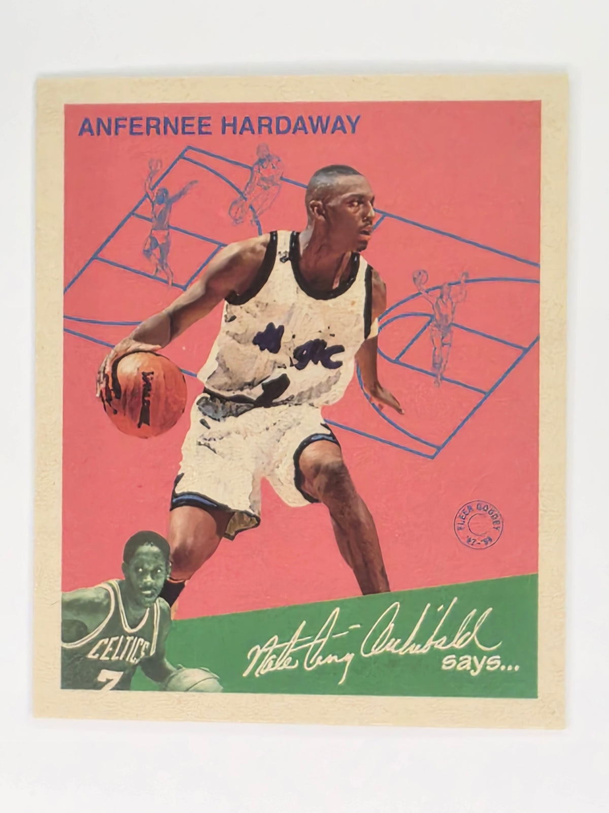 NBA Fleers 97-98 Series 2 | Goudey Greats | #4 | Anfernee Hardaway | Orlando Magic