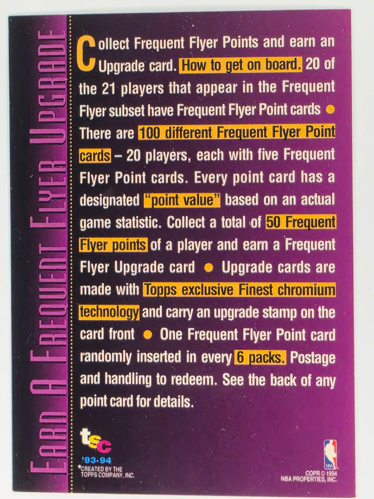 NBA 93-94 | Frequent Flyers | Red