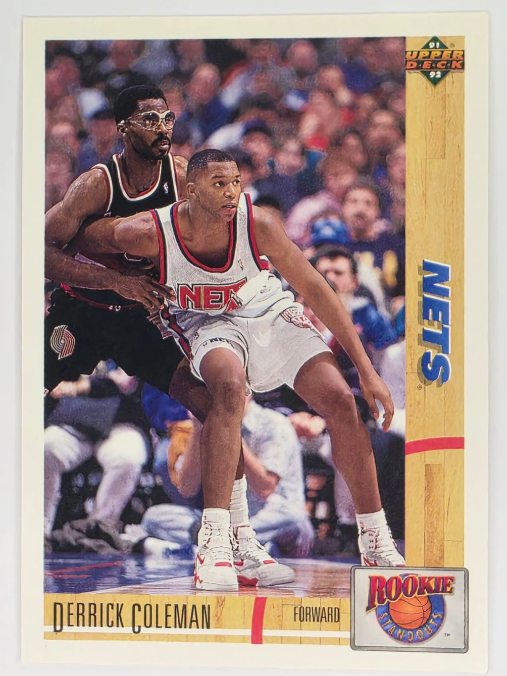 NBA Upper Deck 91-92 | Rookie Standouts | #R10 | Derrick Coleman | New Jersey Netss
