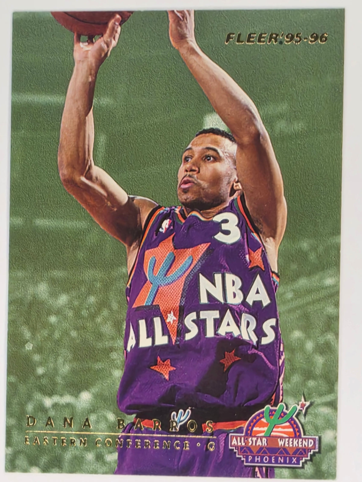NBA Fleer 95-96 | All Star Weekend | #11 | Dana Barros/Gary Payton