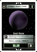 Star Trek The Next Generation | 1E Premiere 1995 White | Covert Rescue Uncommon