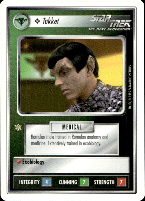 Star Trek The Next Generation | 1E Premiere 1995 White | Takket Common