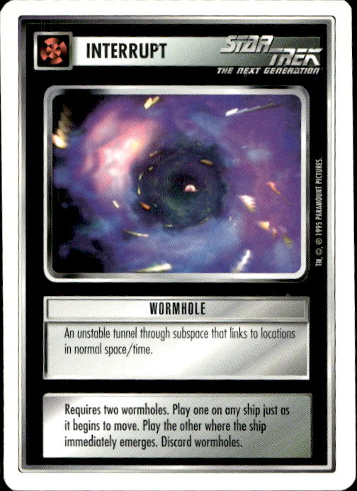 Star Trek The Next Generation | 1E Premiere 1995 White | Wormhole Common