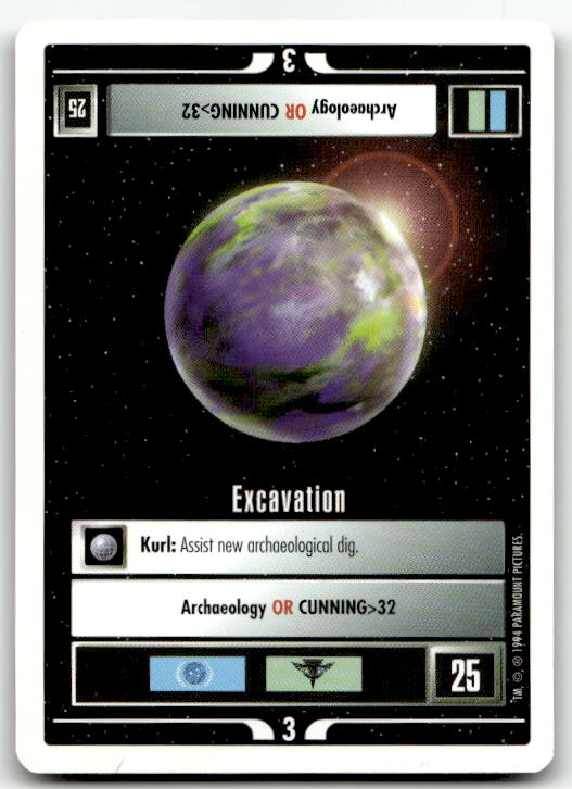 Star Trek The Next Generation | 1E Premiere 1994 White | Evacuation Uncommon
