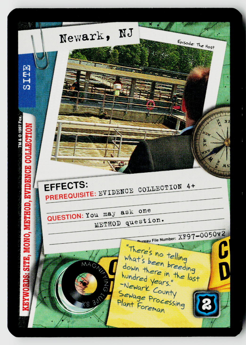X-Files CCG | The Truth Is Out There | Newark, NJ XF97-0050v2 Fixed
