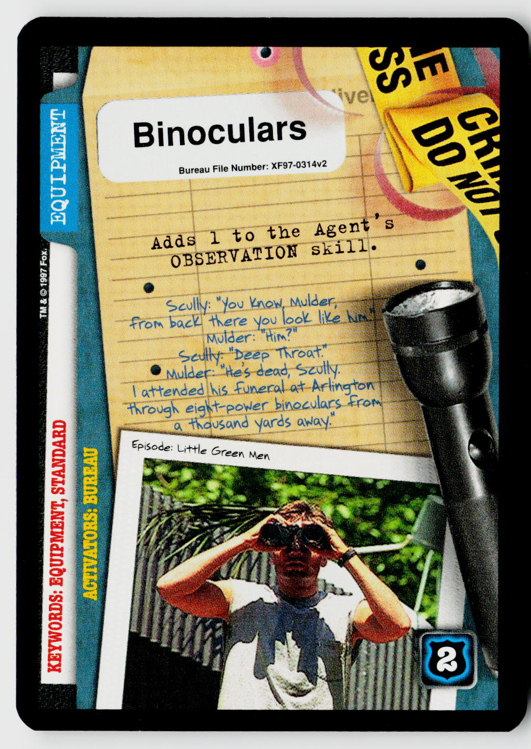 X-Files CCG | The Truth Is Out There | Binoculars XF97-0314v2 Fixed