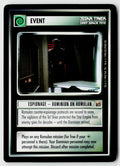 Star Trek The Next Generation CCG | The Dominion | Espionage: Dominion on Romulan | Common