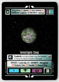 Star Trek The Next Generation CCG | The Dominion | Investigate Coup | Uncommon