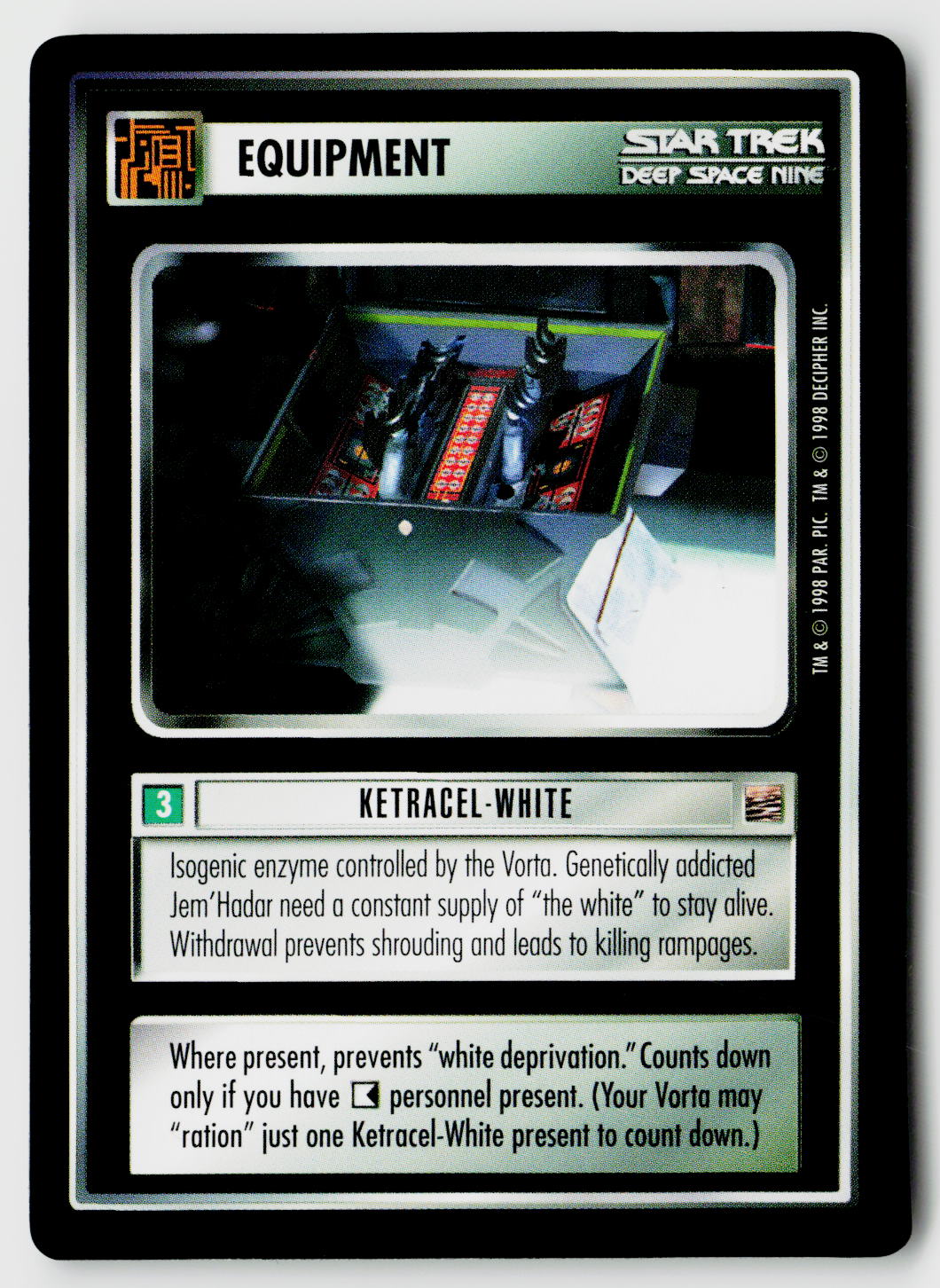 Star Trek The Next Generation CCG | The Dominion | Ketracel-White | Common
