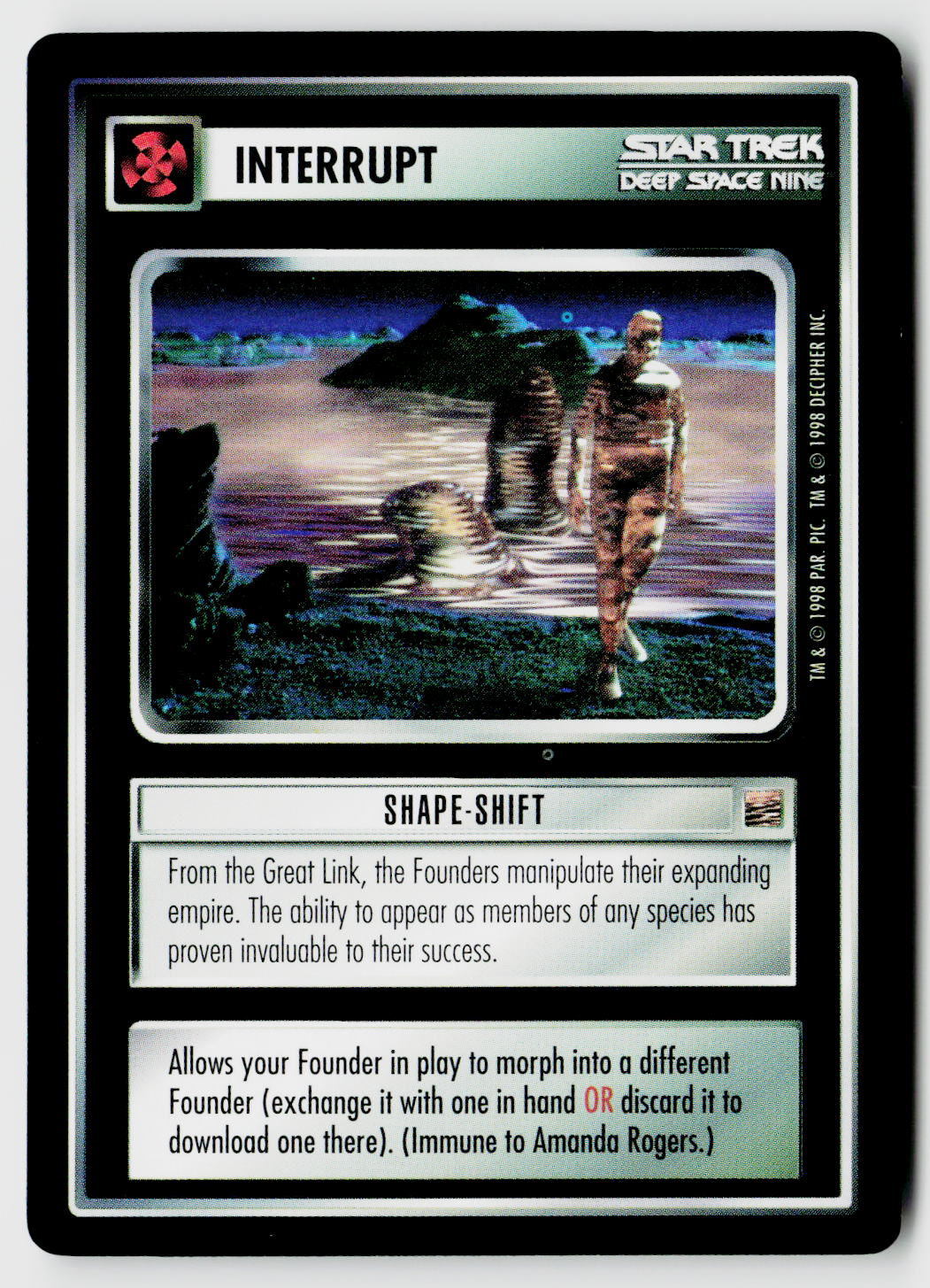 Star Trek The Next Generation CCG | The Dominion | Shape-Shift | Uncommon