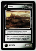 Star Trek The Next Generation CCG | Q Continuum | Colony | Common