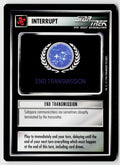 Star Trek The Next Generation CCG | Q Continuum | End Transmission | Common