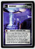 Star Trek The Next Generation CCG | Q Continuum | Manheim's Dimensional Door | Rare