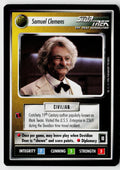 Star Trek The Next Generation CCG | Q Continuum | Samuel Clemens | Uncommon