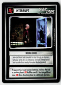Star Trek The Next Generation CCG | Q Continuum | Wrong Door | Uncommon
