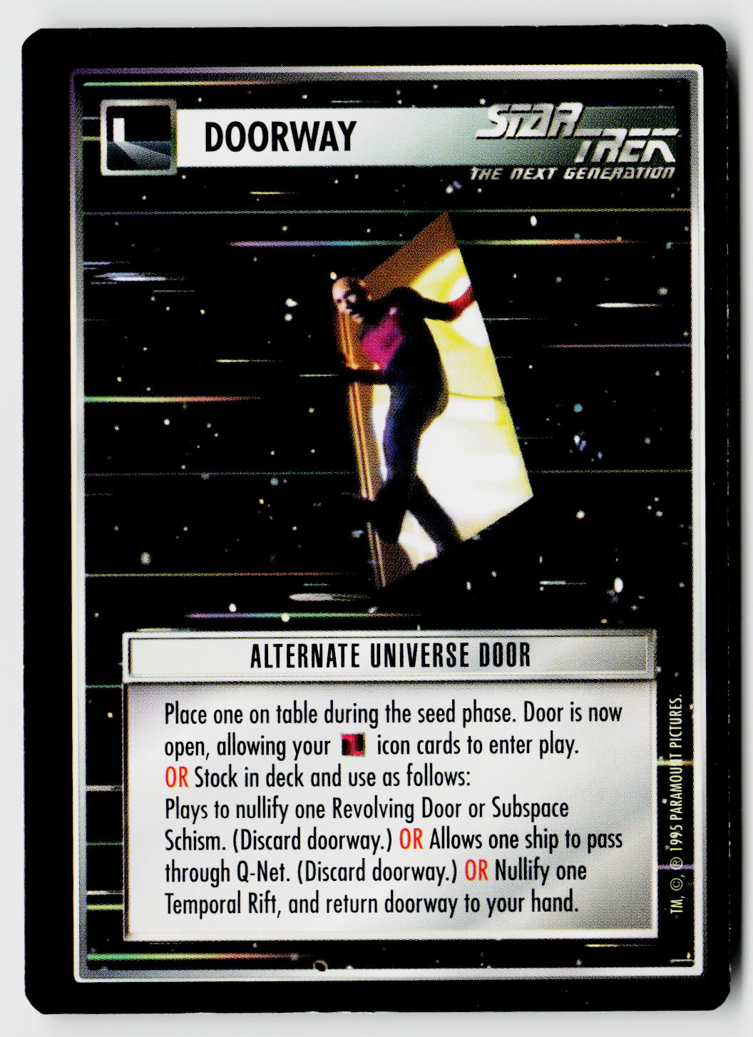 Star Trek The Next Generation CCG | Alternate Universe | Alternate Universe Door | Common