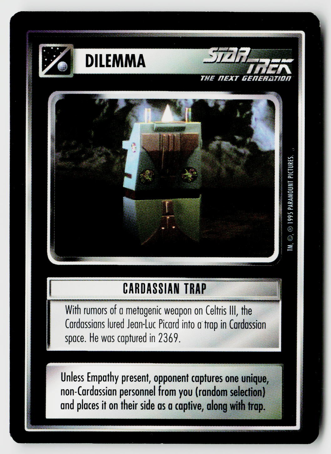 Star Trek The Next Generation CCG | Alternate Universe | Cardassian Trap | Uncommon